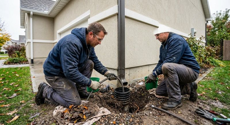 Downspout Cleaning in Frederick, MD