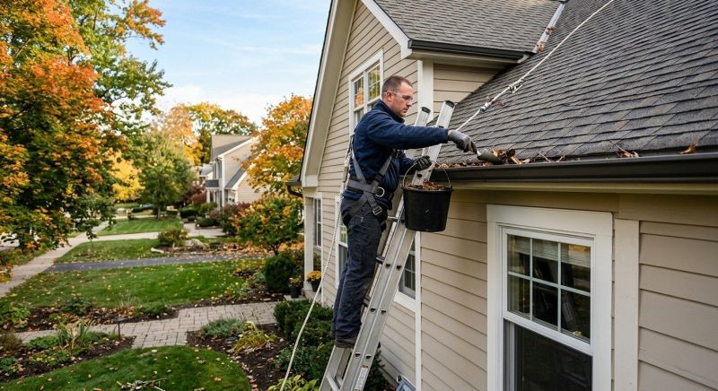 Gutter Blockage Removal in Annapolis, MD