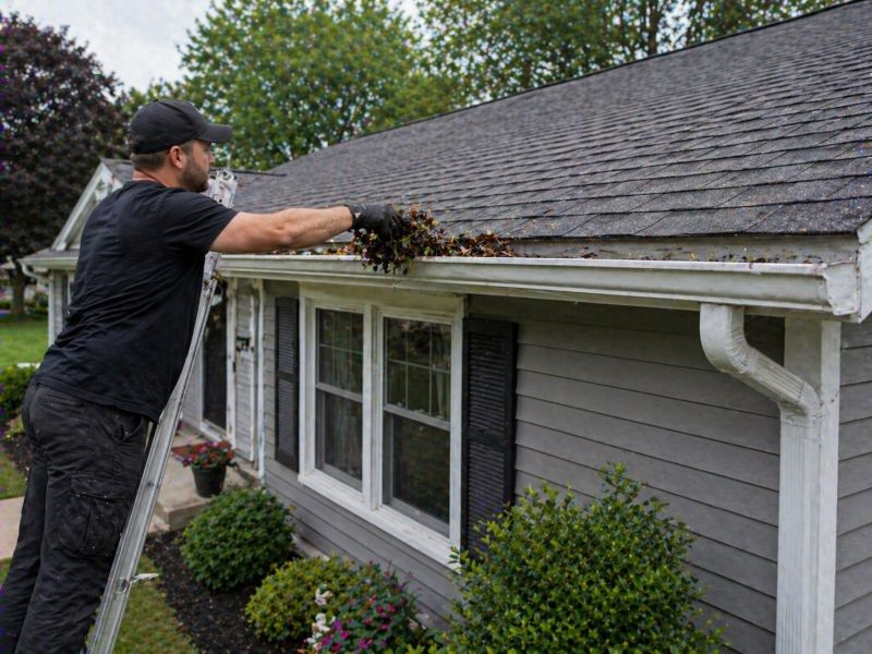 Rain Gutter Clearing in Morris County, NJ